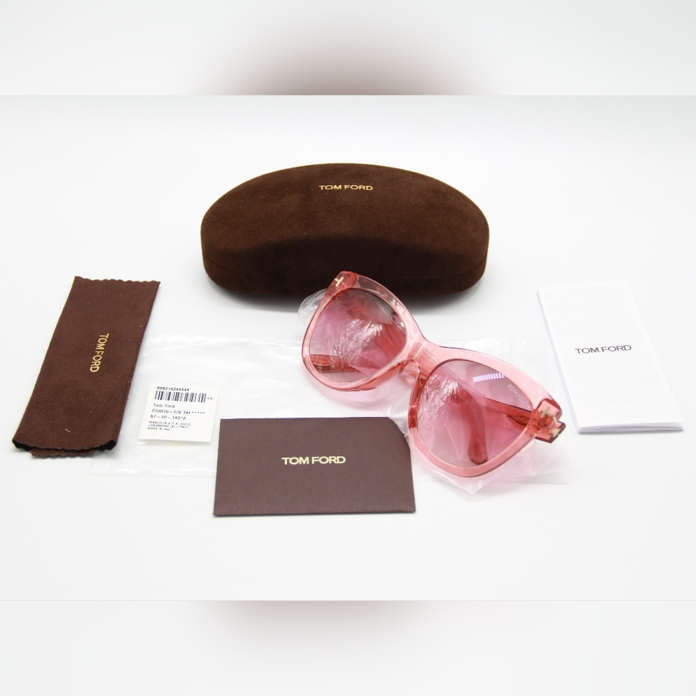 NEW TOM FORD FT0870/F/S WOMEN SUNGLASSES TOM FORD WALLACE TF870 74F - Picture 10 of 11